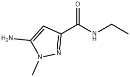 5-amino-N-ethyl-1-methyl-1H-pyrazole-3-carboxamide 구조식 이미지