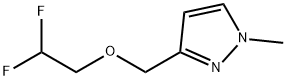 3-[(2,2-difluoroethoxy)methyl]-1-methyl-1H-pyrazole Structure