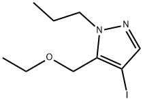 5-(ethoxymethyl)-4-iodo-1-propyl-1H-pyrazole Structure