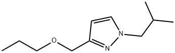 1-isobutyl-3-(propoxymethyl)-1H-pyrazole Structure