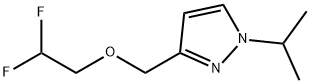 3-[(2,2-difluoroethoxy)methyl]-1-isopropyl-1H-pyrazole Structure