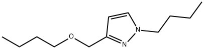 3-(butoxymethyl)-1-butyl-1H-pyrazole Structure