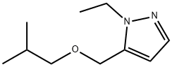 1-ethyl-5-(isobutoxymethyl)-1H-pyrazole Structure