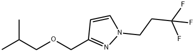 3-(isobutoxymethyl)-1-(3,3,3-trifluoropropyl)-1H-pyrazole Structure