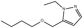 5-(butoxymethyl)-1-ethyl-1H-pyrazole Structure