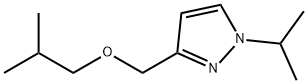 3-(isobutoxymethyl)-1-isopropyl-1H-pyrazole Structure