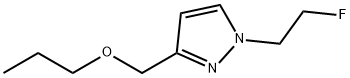 1-(2-fluoroethyl)-3-(propoxymethyl)-1H-pyrazole Structure