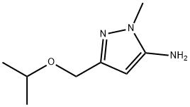 3-(isopropoxymethyl)-1-methyl-1H-pyrazol-5-amine Structure