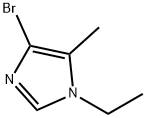 4-bromo-1-ethyl-5-methyl-1H-imidazole Structure