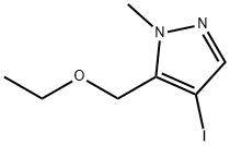 5-(ethoxymethyl)-4-iodo-1-methyl-1H-pyrazole Structure