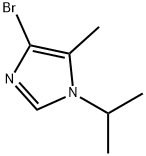 4-bromo-1-isopropyl-5-methyl-1H-imidazole Structure