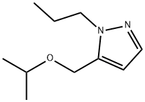 5-(isopropoxymethyl)-1-propyl-1H-pyrazole Structure