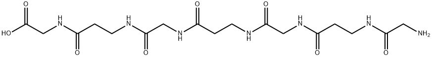 H-Gly-b-Ala-Gly-Gly-OH Structure