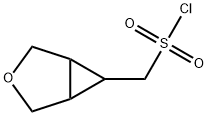 3-Oxabicyclo[3.1.0]hexane-6-methanesulfonyl chloride 구조식 이미지