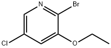 2-bromo-5-chloro-3-ethoxypyridine Structure