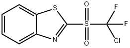 2-((chlorodifluoromethyl)sulfonyl)benzo[d]thiazole 구조식 이미지