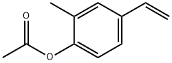 Phenol, 4-ethenyl-2-methyl-, 1-acetate Structure