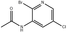 Acetamide, N-(2-bromo-5-chloro-3-pyridinyl)- Structure