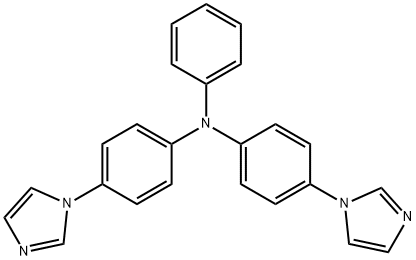 N-(4-(1H-imidazol-1-yl)phenyl)-4-(1H-imidazol-1-yl)-N-phenylaniline Structure