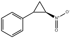 Benzene, [(2R)-2-nitrocyclopropyl]- Structure