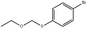 Benzene, 1-bromo-4-[(ethoxymethyl)thio]- Structure