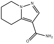 Pyrazolo[1,5-a]pyridine-3-carboxamide, 4,5,6,7-tetrahydro- Structure