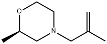 Morpholine,2-methyl-4-(2-methyl-2-propen-1-yl)-,(2R)- 구조식 이미지
