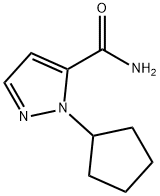 1-cyclopentyl-1H-pyrazole-5-carboxamide Structure