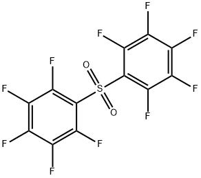 Benzene, 1,1'-sulfonylbis[2,3,4,5,6-pentafluoro- 구조식 이미지