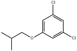 Benzene, 1,3-dichloro-5-(2-methylpropoxy)- Structure