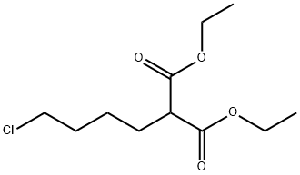 Diethyl 2-(4-chlorobutyl)malonate Structure