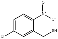 Benzenemethanethiol, 5-chloro-2-nitro- Structure