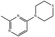 4-(2-Methylpyrimidin-4-yl)thiomorpholine Structure