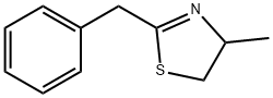 Thiazole, 4,5-dihydro-4-methyl-2-(phenylmethyl)- 구조식 이미지