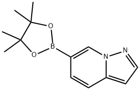 6-(4,4,5,5-tetramethyl-1,3,2-dioxaborolan-2-yl)pyrazolo[1,5-a]pyridine Structure