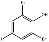 2,6-Dibromo-4-iodophenol Structure