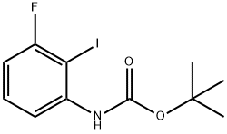 (3-Fluoro-2-iodo-phenyl)-carbamic acid tert-butyl ester 구조식 이미지