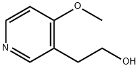 3-Pyridineethanol, 4-methoxy- Structure
