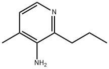 3-Pyridinamine, 4-methyl-2-propyl- 구조식 이미지