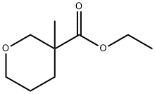 3-Methyl-tetrahydro-pyran-3-carboxylic acid ethyl ester Structure