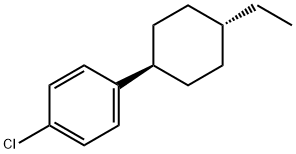 Benzene, 1-chloro-4-(trans-4-ethylcyclohexyl)- Structure