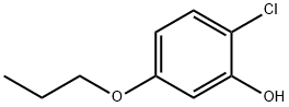 Phenol, 2-chloro-5-propoxy- Structure