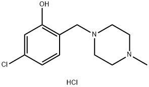 5-chloro-2-[(4-methylpiperazin-1-yl)methyl]phenol dihydrochloride Structure