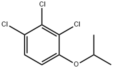 Benzene, 1,2,3-trichloro-4-(1-methylethoxy)- Structure