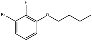 Benzene, 1-bromo-3-butoxy-2-fluoro- Structure