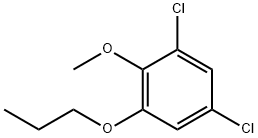 Benzene, 1,5-dichloro-2-methoxy-3-propoxy- Structure