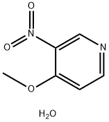 4-methoxy-3-nitropyridine hydrate Structure