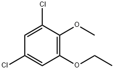 Benzene, 1,5-dichloro-3-ethoxy-2-methoxy- Structure