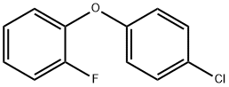 Benzene, 1-(4-chlorophenoxy)-2-fluoro- Structure