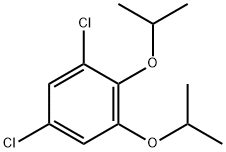 Benzene, 1,5-dichloro-2,3-bis(1-methylethoxy)- Structure